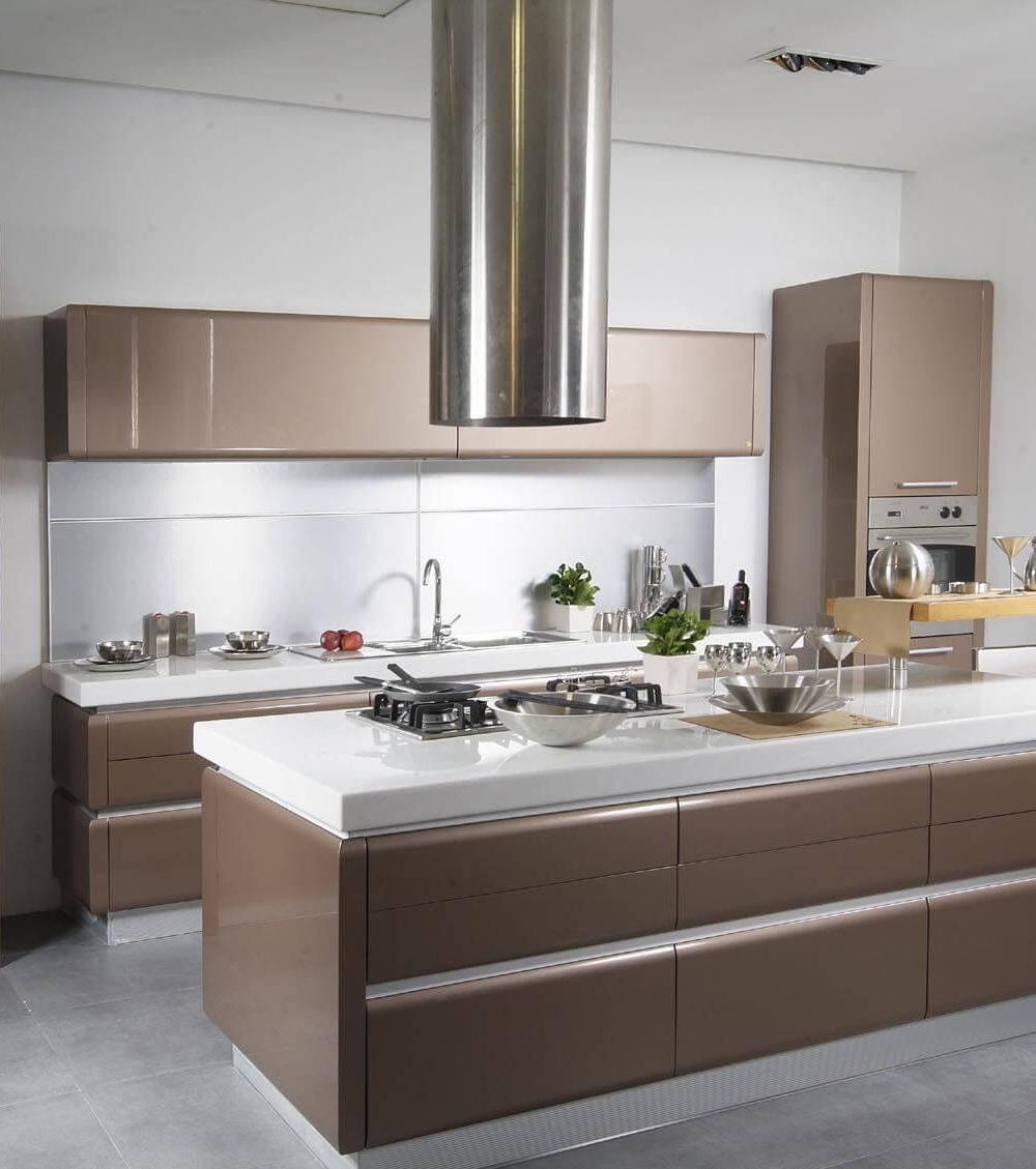 Mutfak Dolabı Tasarımında Vizon Rengi Nasıl Kullanılır? Mutfak Dolabı Tasarımında Vizon Rengi Nasıl Kullanılır?