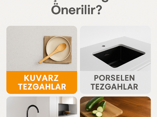 Mutfakta Tezgah Malzemesi Olarak En Çok Hangisi Önerilir?