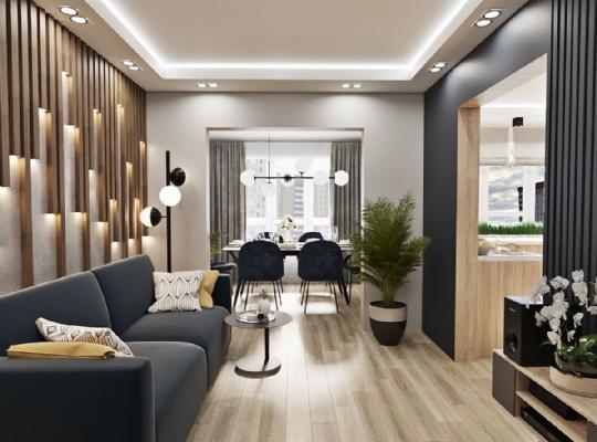 Modern Salon Dekorasyon Tasarımı