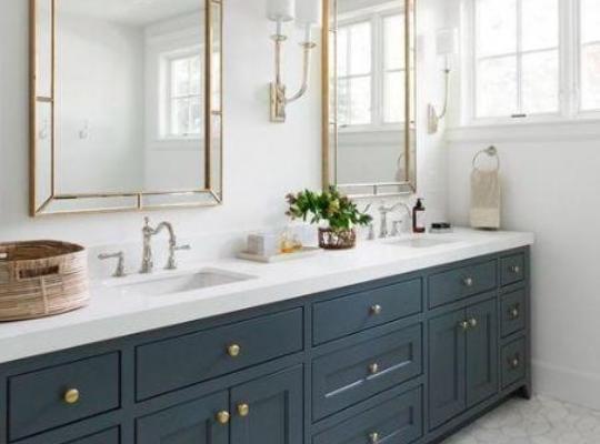 Kantri Banyo Dolapları Modelleri